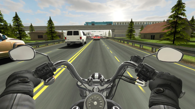 Gameplay of Traffic Rider